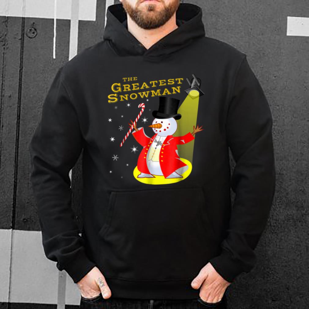 Original Candy Cane Greatest Snowman Funny Christmas sweater