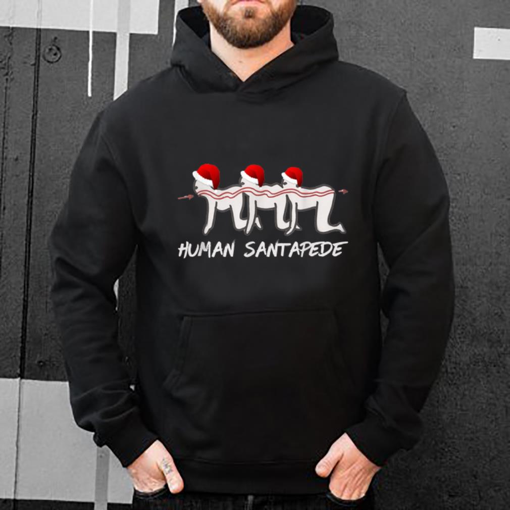 Original Human Santapede Funny Santa Claus Christmas Holiday sweater