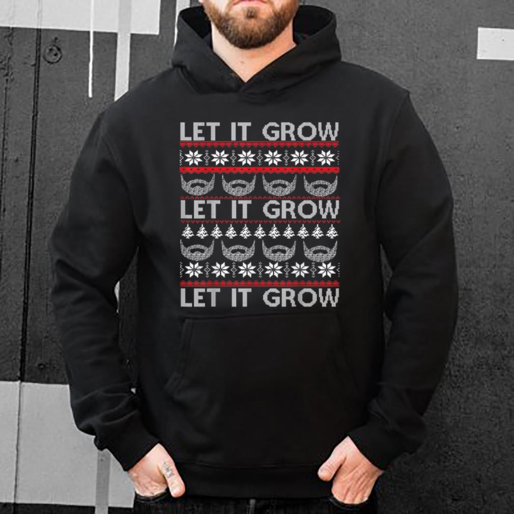 Original Let it Grow Beard Christmas for men and women sweater
