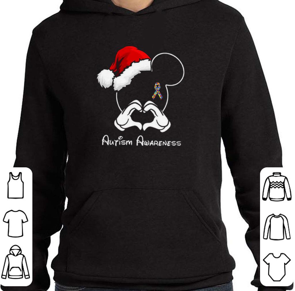 Original Santa Mickey Autism Awareness shirt