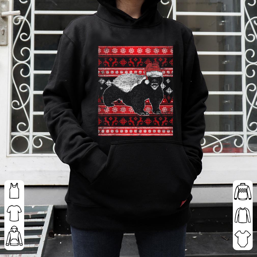 Original Ugly Christmas Honey Badger shirt