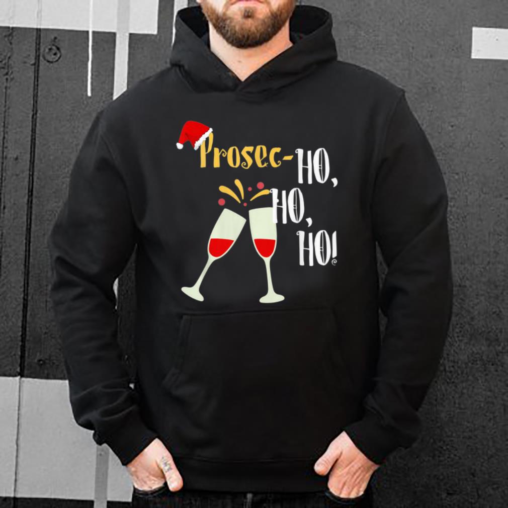 Original Womens Prosec Ho Ho Ho Funny Wine Lover Christmas sweater