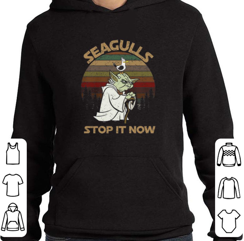 Original Yoda Seagulls stop it now vintage shirt