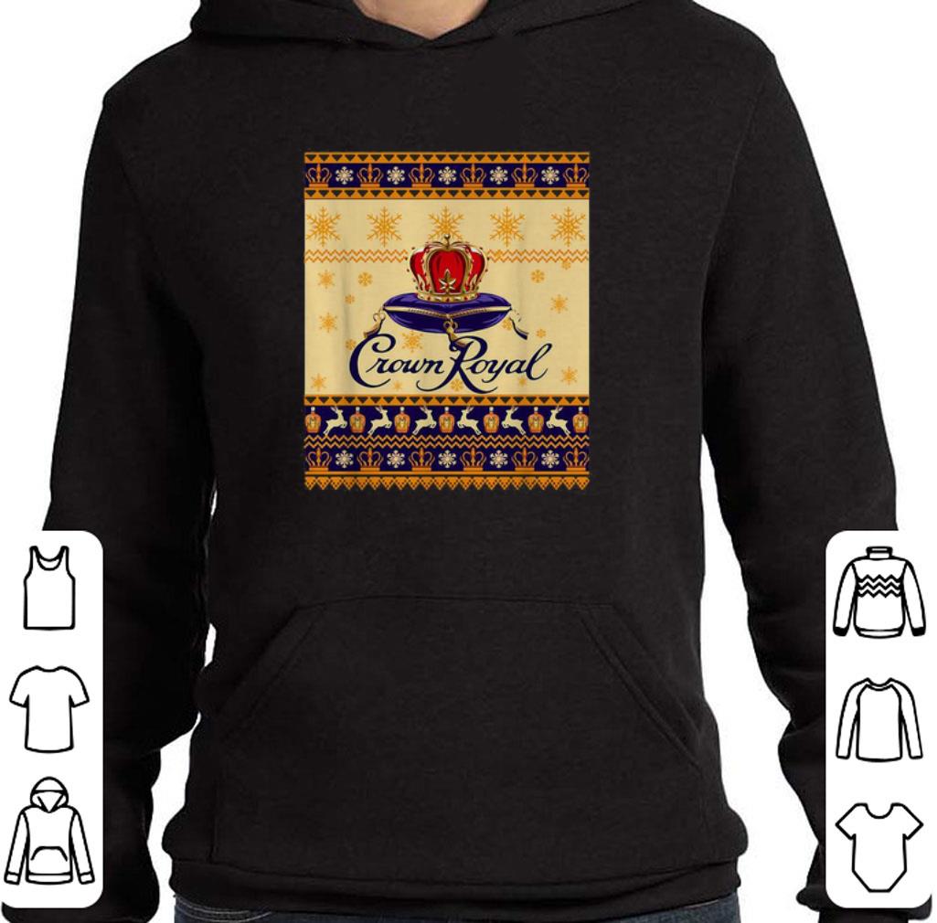 Premium Crown Royal Christmas ugly shirt