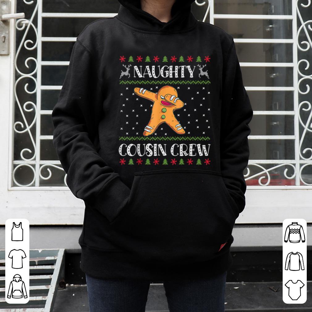 Premium Naughty Cousin Crew Matching Christmas Dabbing Cookie shirt