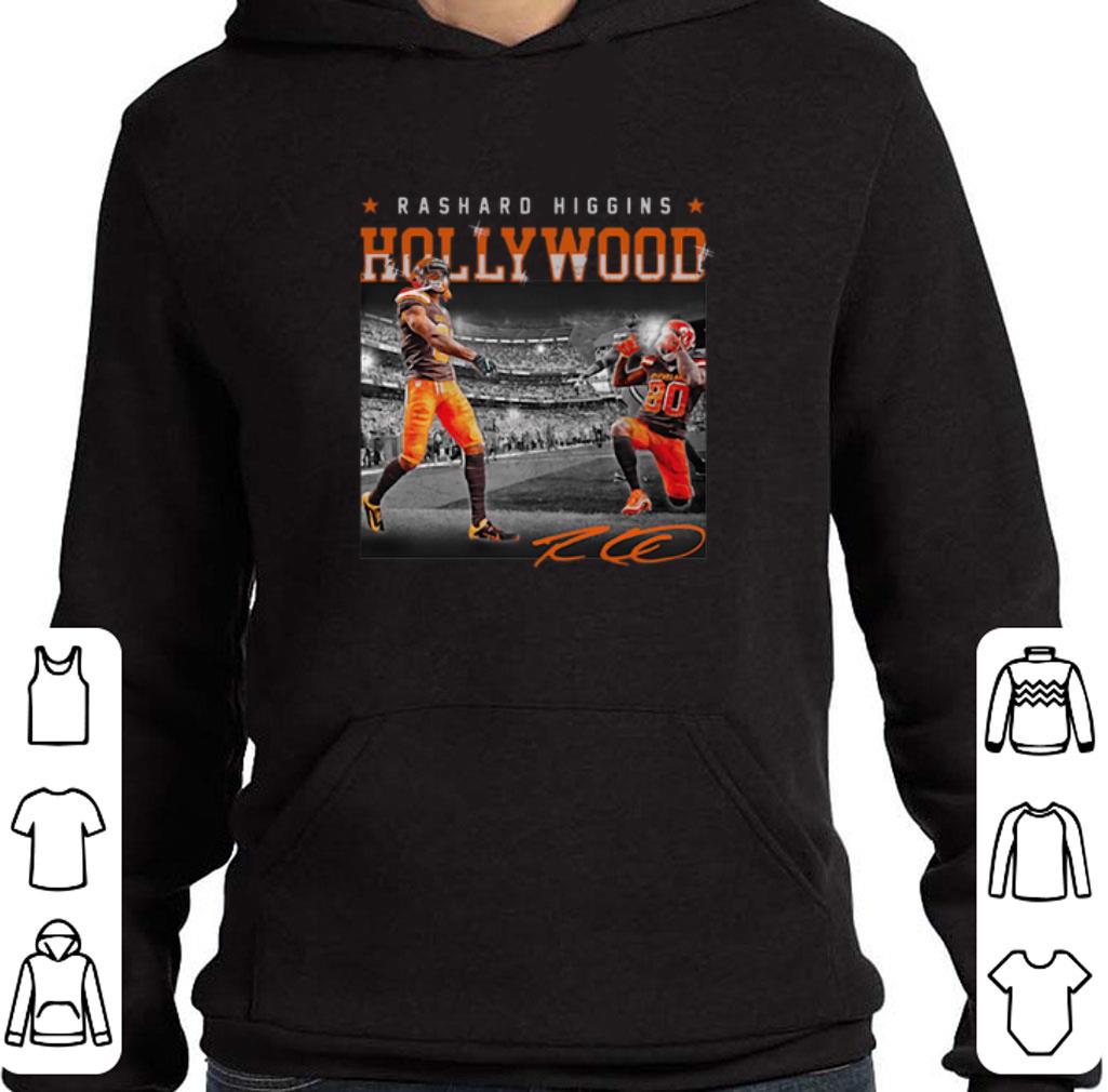Pretty Cleveland Browns Rashard Higgins Holly Wood signature shirt