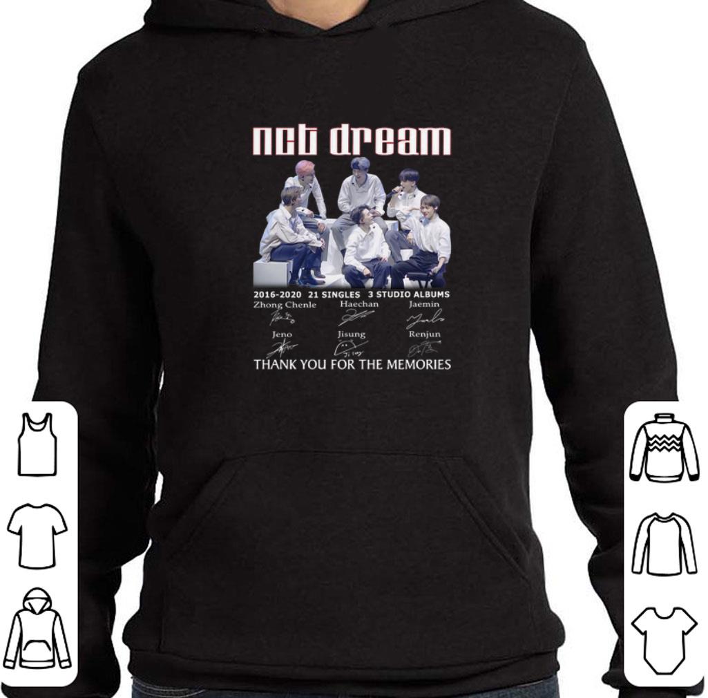 Pretty Nct Dream 2016 2020 signatures thank you for the memories shirt