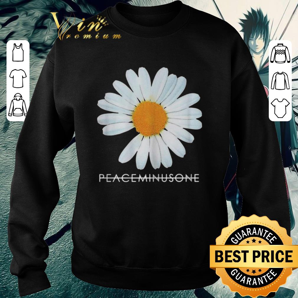 Pretty Peaceminusone white flower shirt