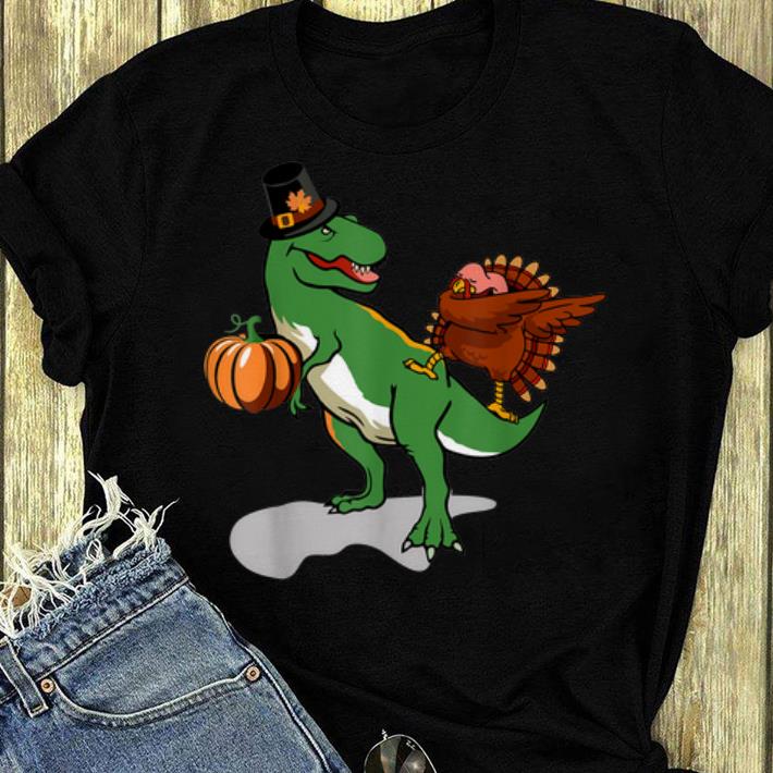 Pretty Pilgrim pumpkin Dabbing Turkey Thanksgiving gift men women shirt