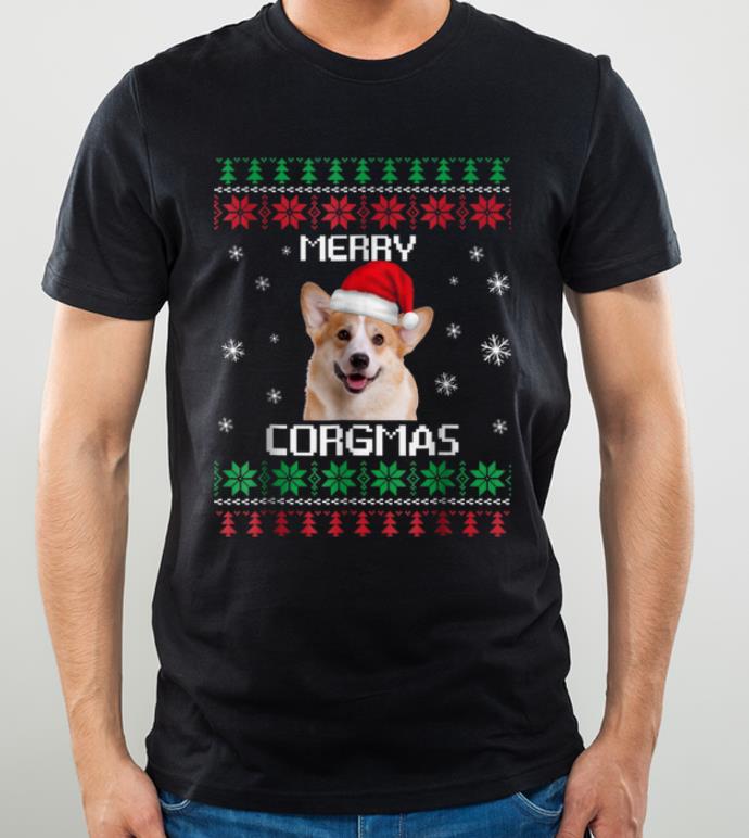 Top Corgi Christmas Merry Corgmas Costume 2018 shirt