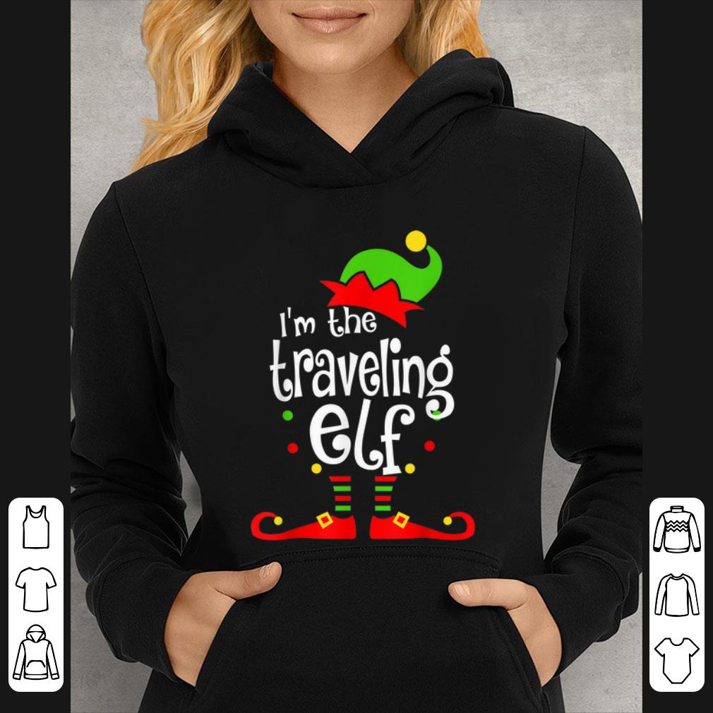 Top I'm The Traveling ELF Christmas Xmas Funny Matching Squad shirt