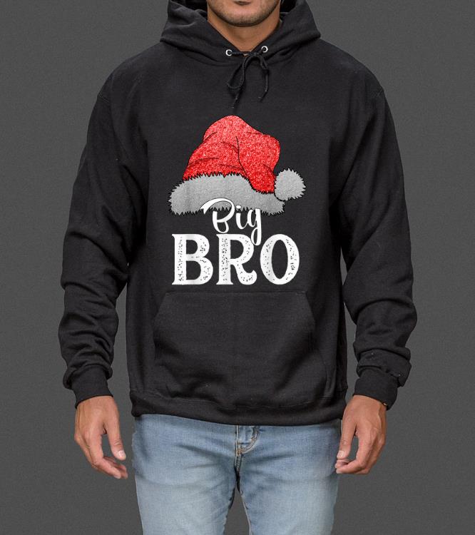 Awesome Brother Big santa hat Christmas Matching Family Group pajama sweater
