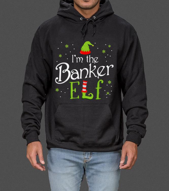 Awesome I'm The Banker Elf Funny Group Matching Family Xmas Gift sweater