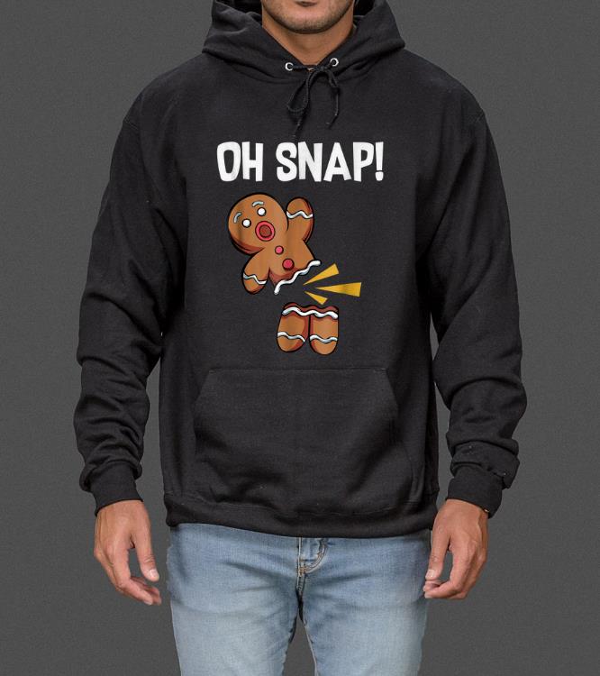 Great Oh Snap! Funny Gingerbread Man Cookie Christmas sweater