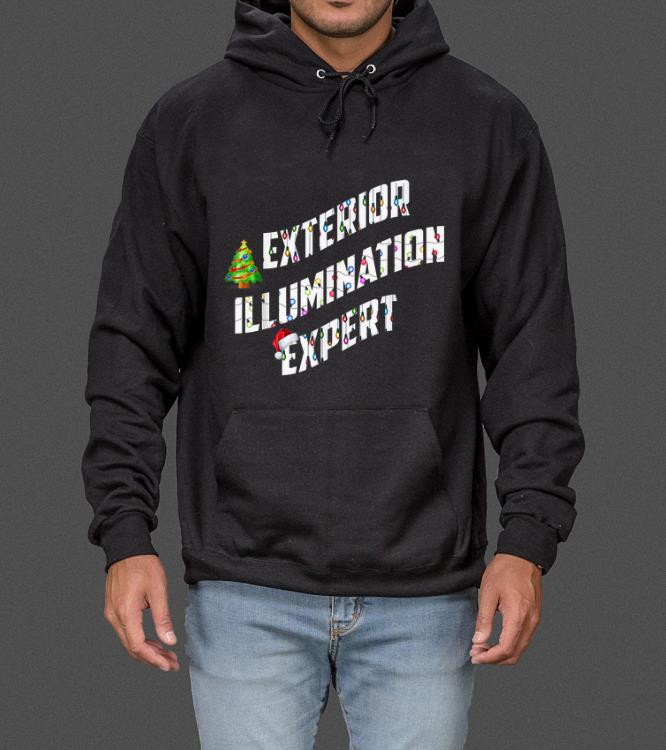 Hot Exterior Illumination Expert Xmas Christmas Holidays Tee sweater