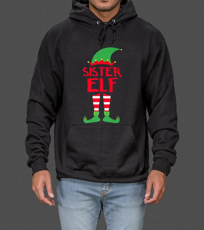Hot Sister Elf - Christmas Family Matching Pajamas Gift sweater