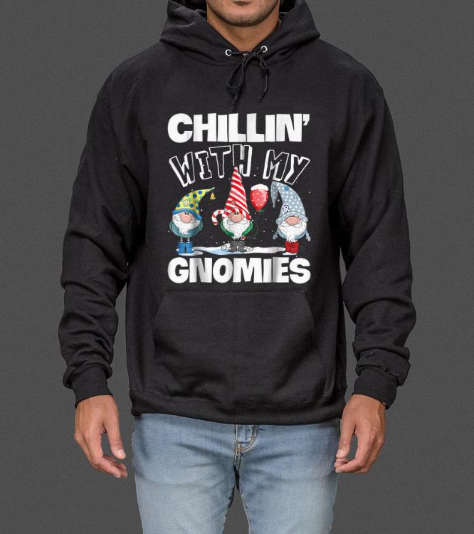 Nice Chillin With My Gnomies Christmas Pajamas Gift Kids sweater
