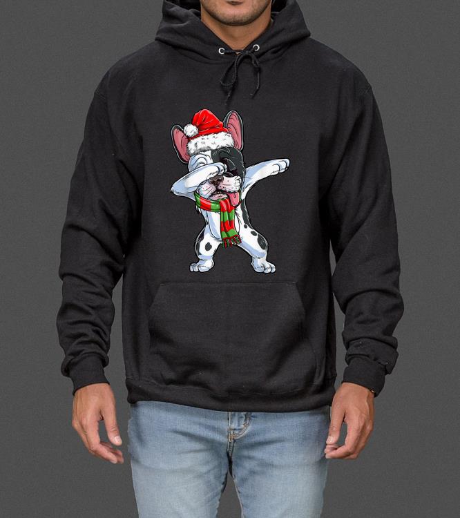 Nice Dabbing French Bulldog Santa Christmas Gifts Kids Boys Xmas sweater