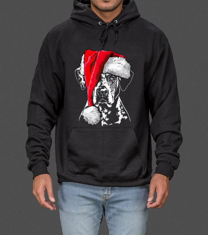 Nice Funny Catahoula Leopard Dog Santa mom Christmas gift present sweater