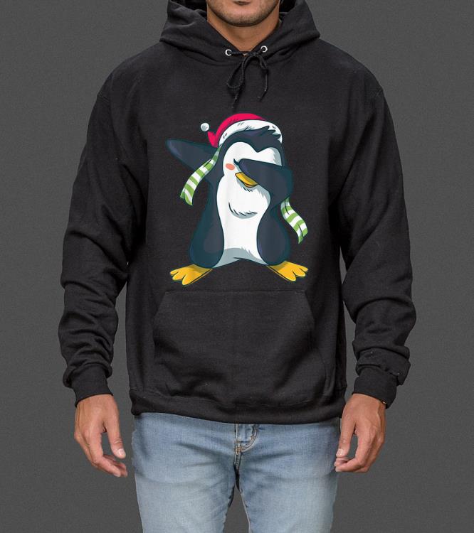 Official Christmas Pajama Penguin Dabbing Funny Family Pajamas sweater