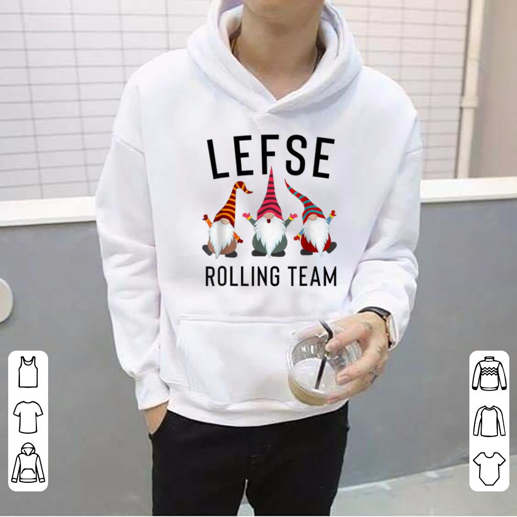 Official Lefse Making Rolling Team Gnome Xmas Gift sweater