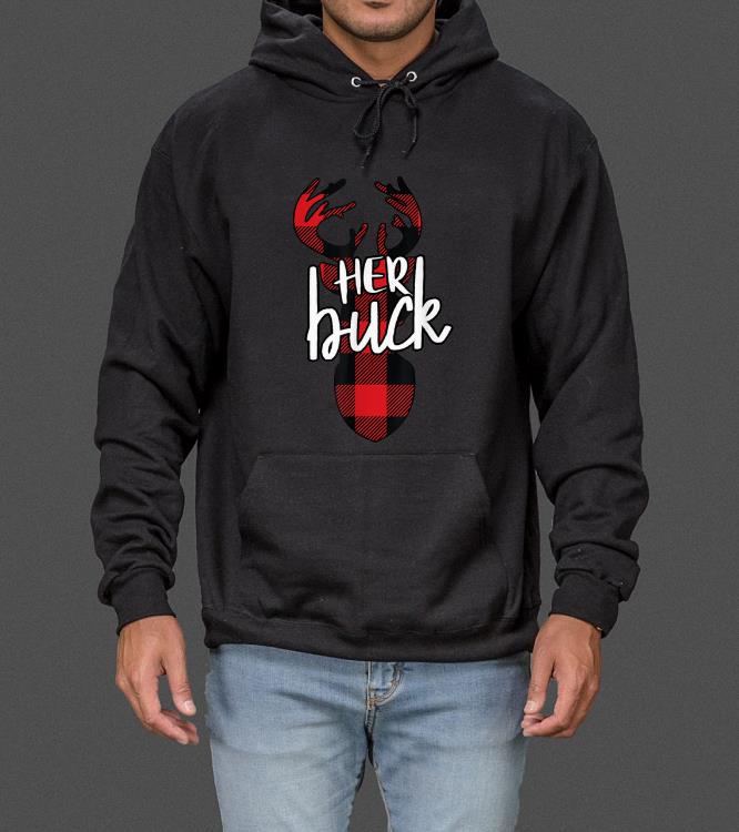 Official Mens Her Buck Matching Christmas Pjs for Couples sweater