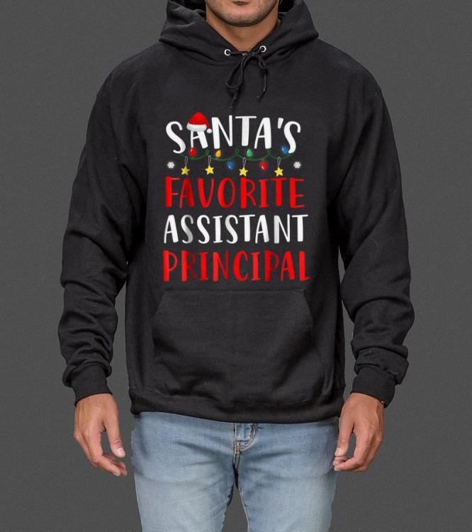 Official Santa's Favorite Assistant Principal Christmas Shirt sweater
