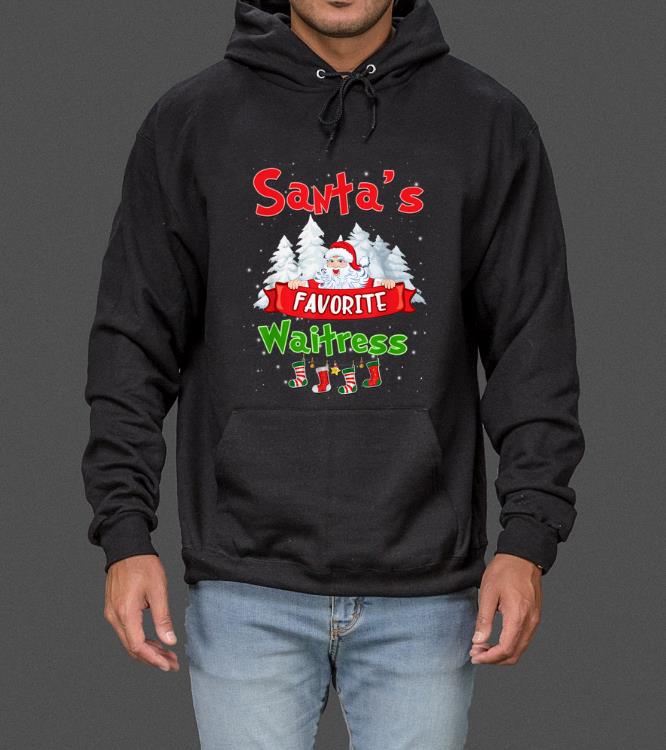 Official Santa's Favorite waitress Funny Christmas 2019 Gift sweater