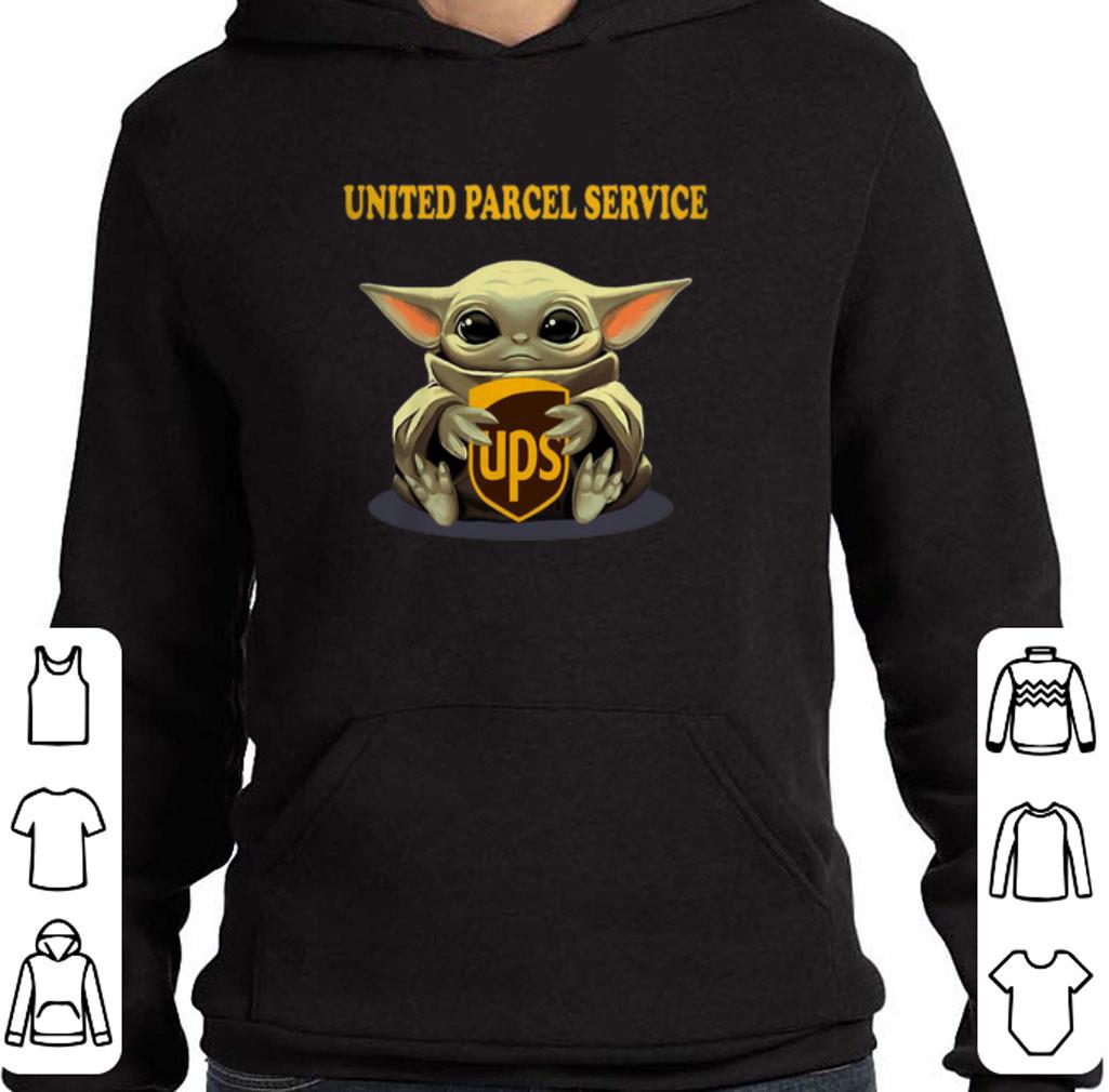 Original Baby Yoda Hug United Parcel Service Star Wars Mandalorian shirt