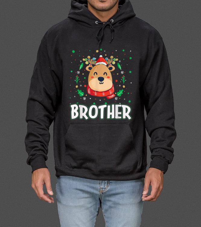 Original Cute Brother Reindeer Santa Ugly Christmas Family Matching sweater