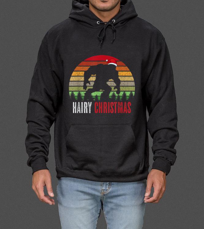 Original Hairy Christmas Bigfoot Sasquatch Yeti Believe Xmas Retro sweater