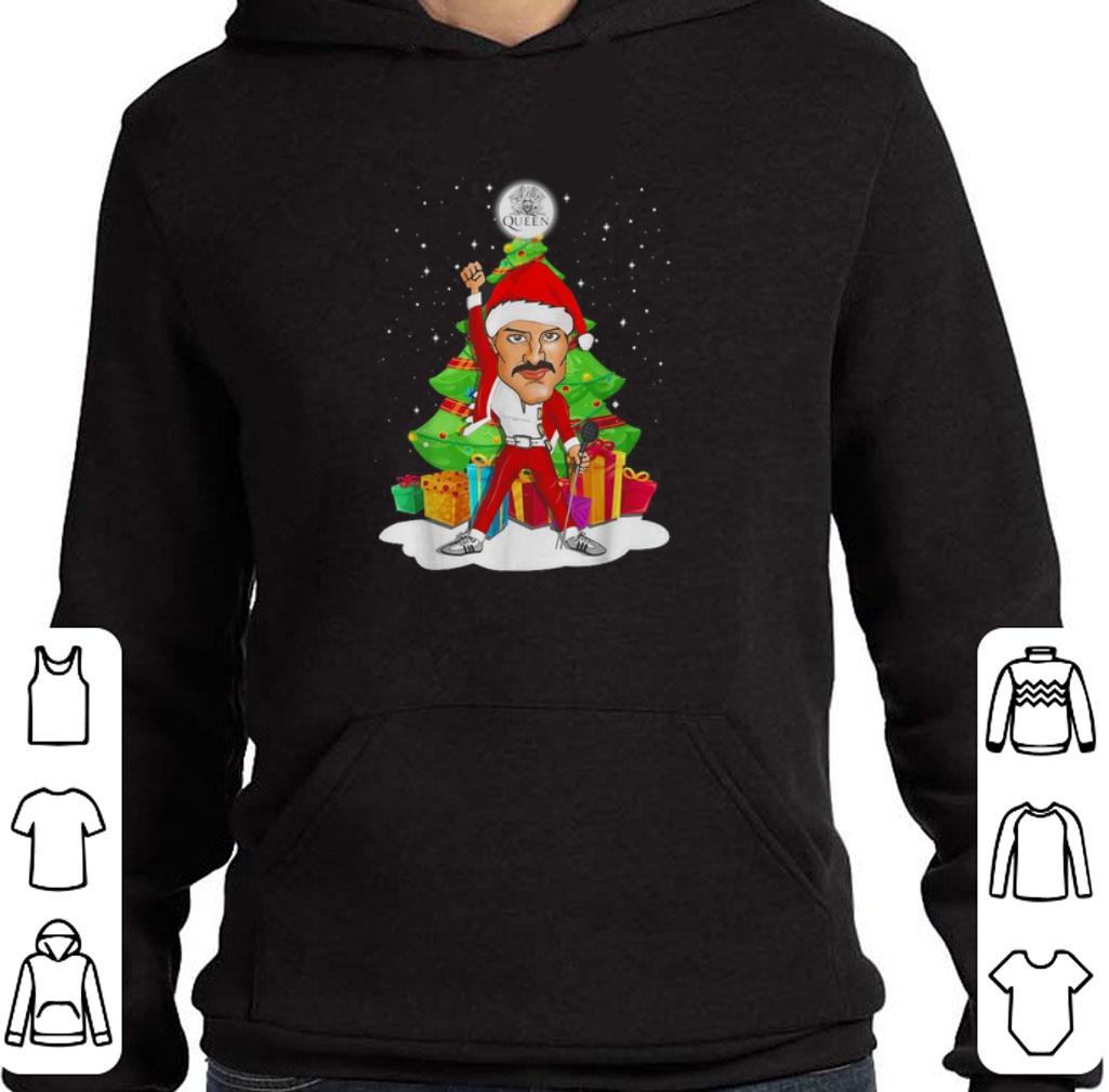 Original Santa Freddie Mercury Queen Christmas tree gifts shirt