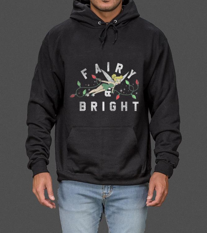 Pretty Disney Peter Pan Tinker Bell Christmas Lights Fairy & Bright sweater
