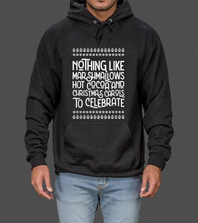 Pretty Funny Christmas Marshmallow & Hot Cocoa Lovers sweater