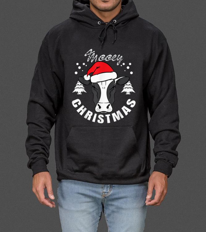 Top Cow Head Design - Mooey Christmas Cow Lover sweater