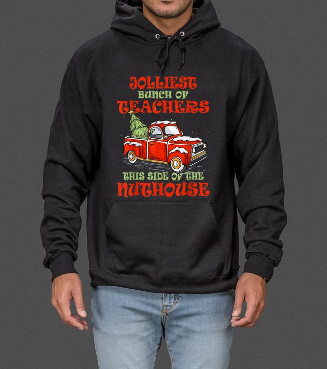 Top Jolliest Bunch Of Teachers Funny Christmas Gift sweater