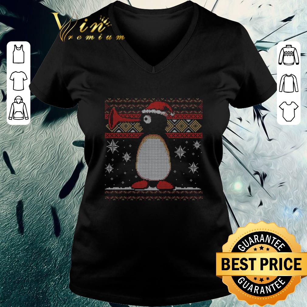 Top Penguin Pingu noot noot ugly Christmas sweater, hoodie, sweater, longsleeve t shirt Top Penguin Pingu noot noot ugly Christmas sweater, hoodie, sweater, longsleeve t shirt