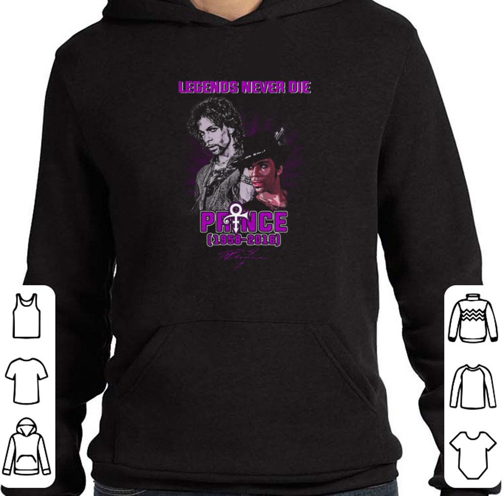 Official Legends never die Prince Rogers Nelson 1958 2016 signature shirt