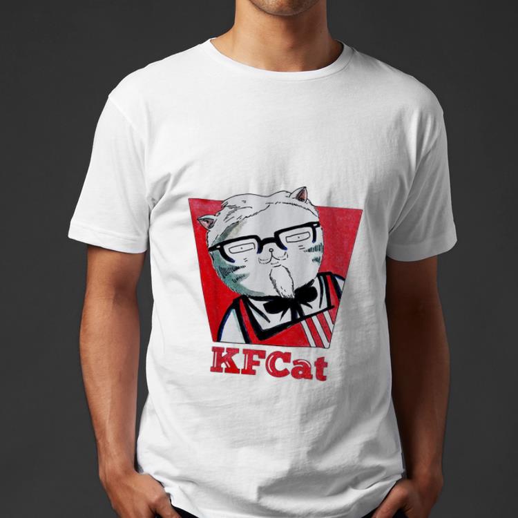 Original KFCat Kentucky Fried Cat Funny KFC Parody shirt