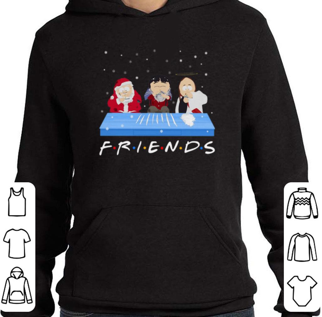 Premium Friends Tegridy Farms doing Cocaine characters shirt