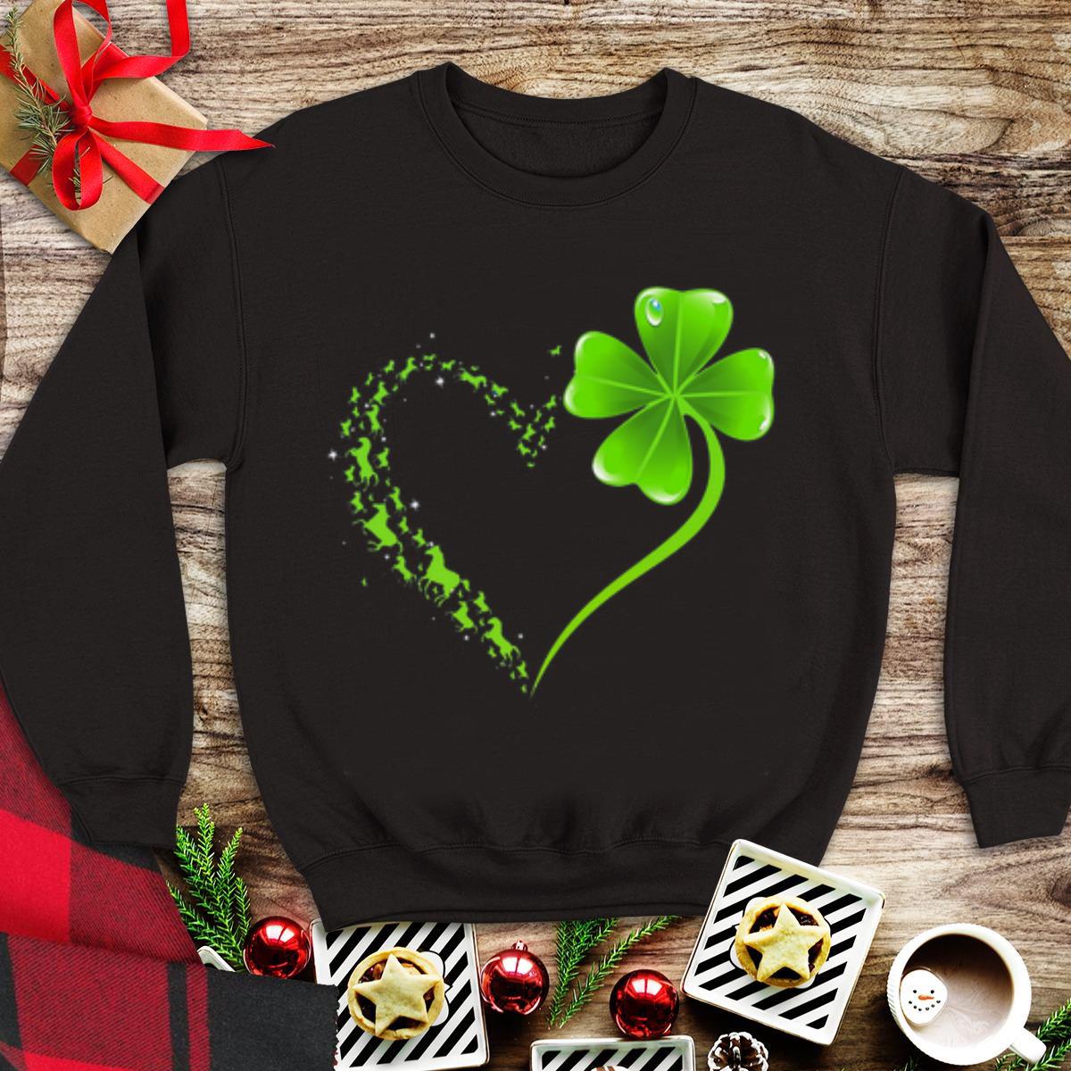 Awesome Horses Irish heart St Patrick’s day shirt