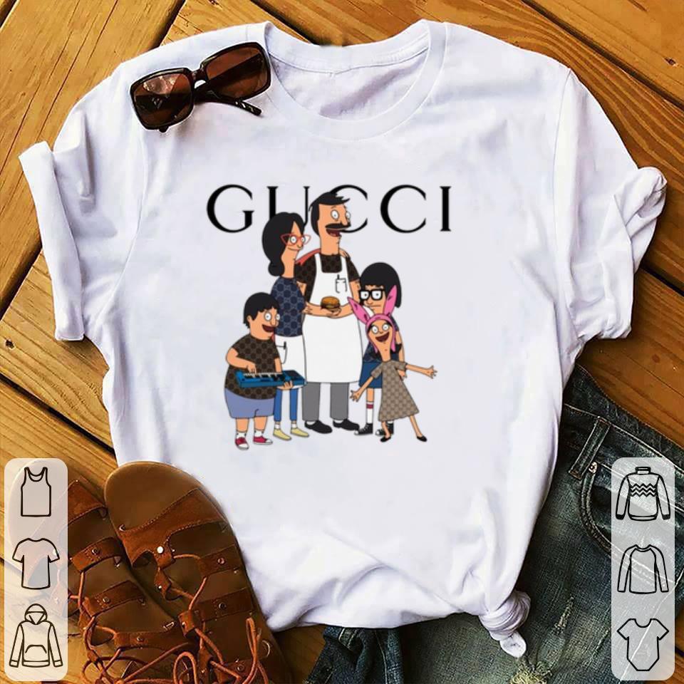 Gucci mashup Bob’s Burgers Family shirt