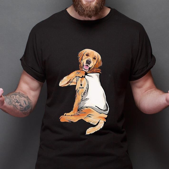 Hot Golden Retriever Tattoos I Love Mom Shirt Hoodie Sweater Longsleeve T Shirt