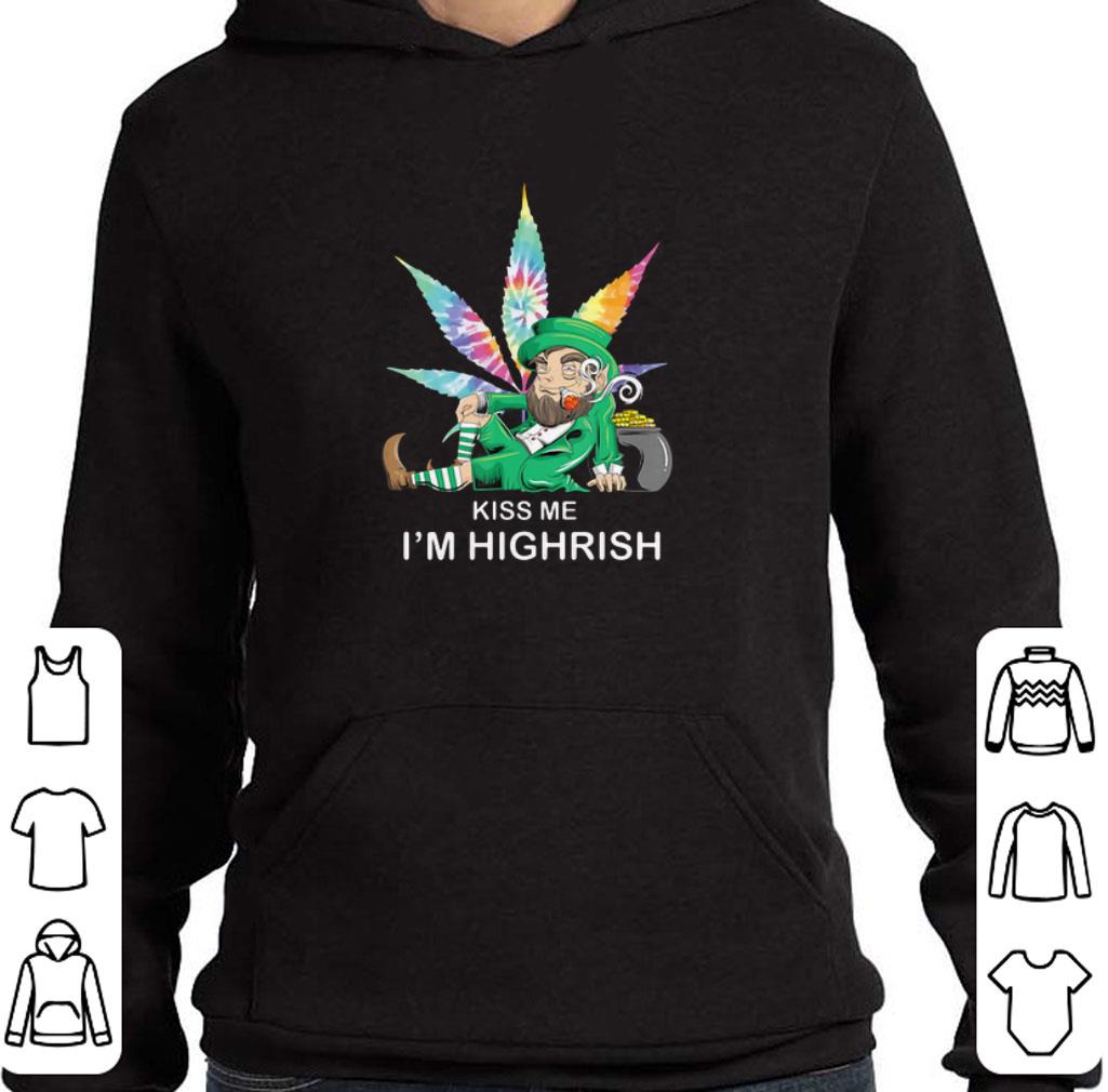 Official Kiss me i'm Highrish St. Patrick's day Shenanigans Leprechaun shirt