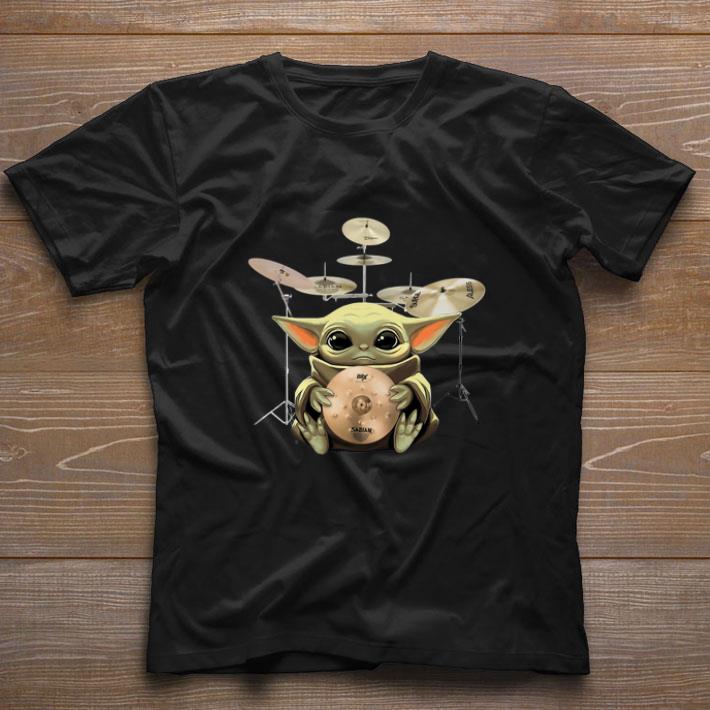 Original Baby Yoda Hug Drum Star Wars shirt