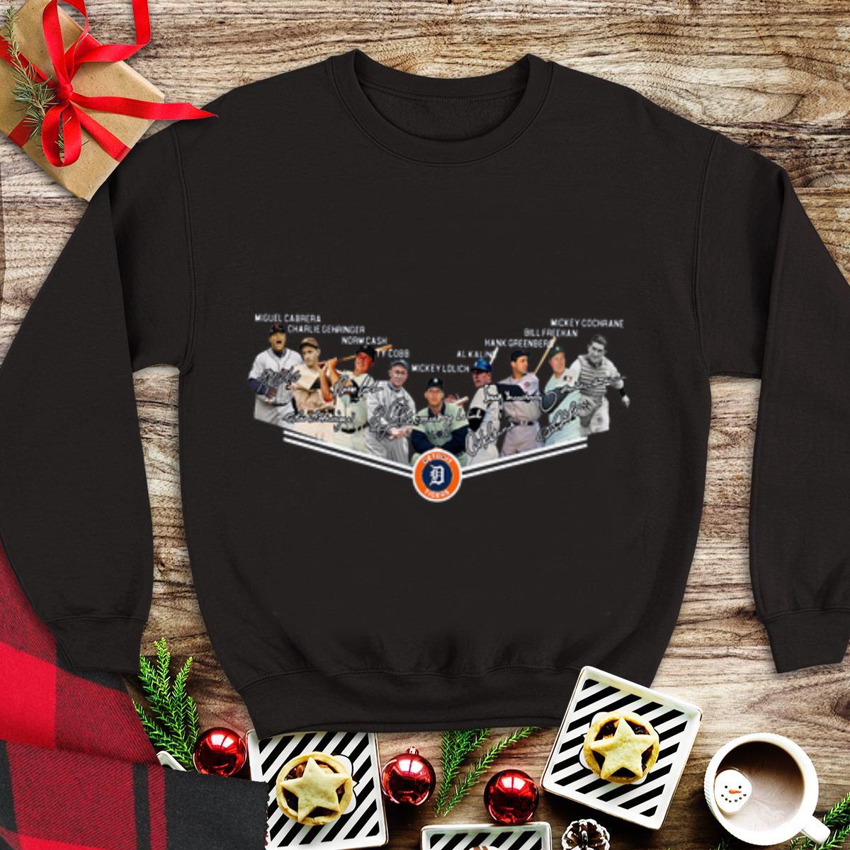 Original Detroit Tigers Legends signature shirt