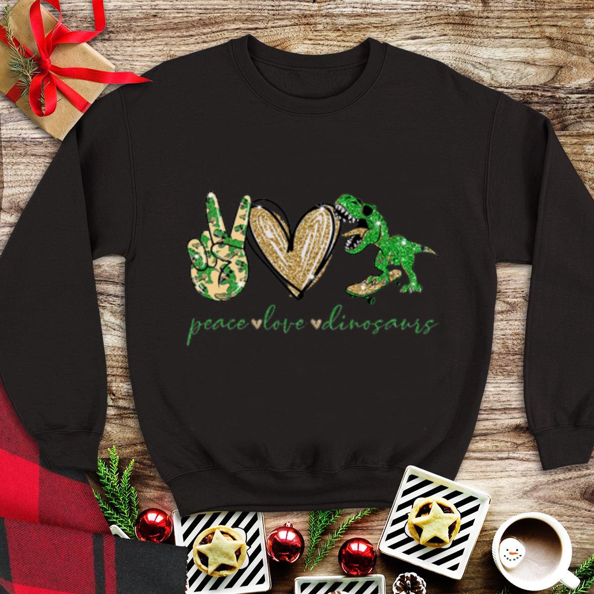 Original Peace Love Dinosaurs shirt