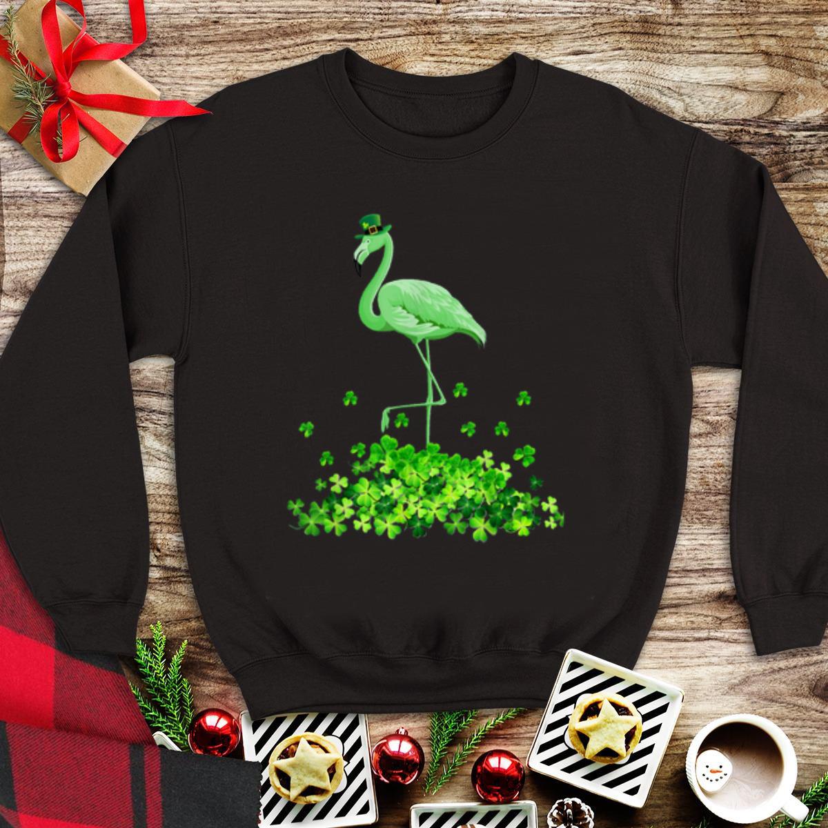 Original Shamrock Irish Flamingo shirt