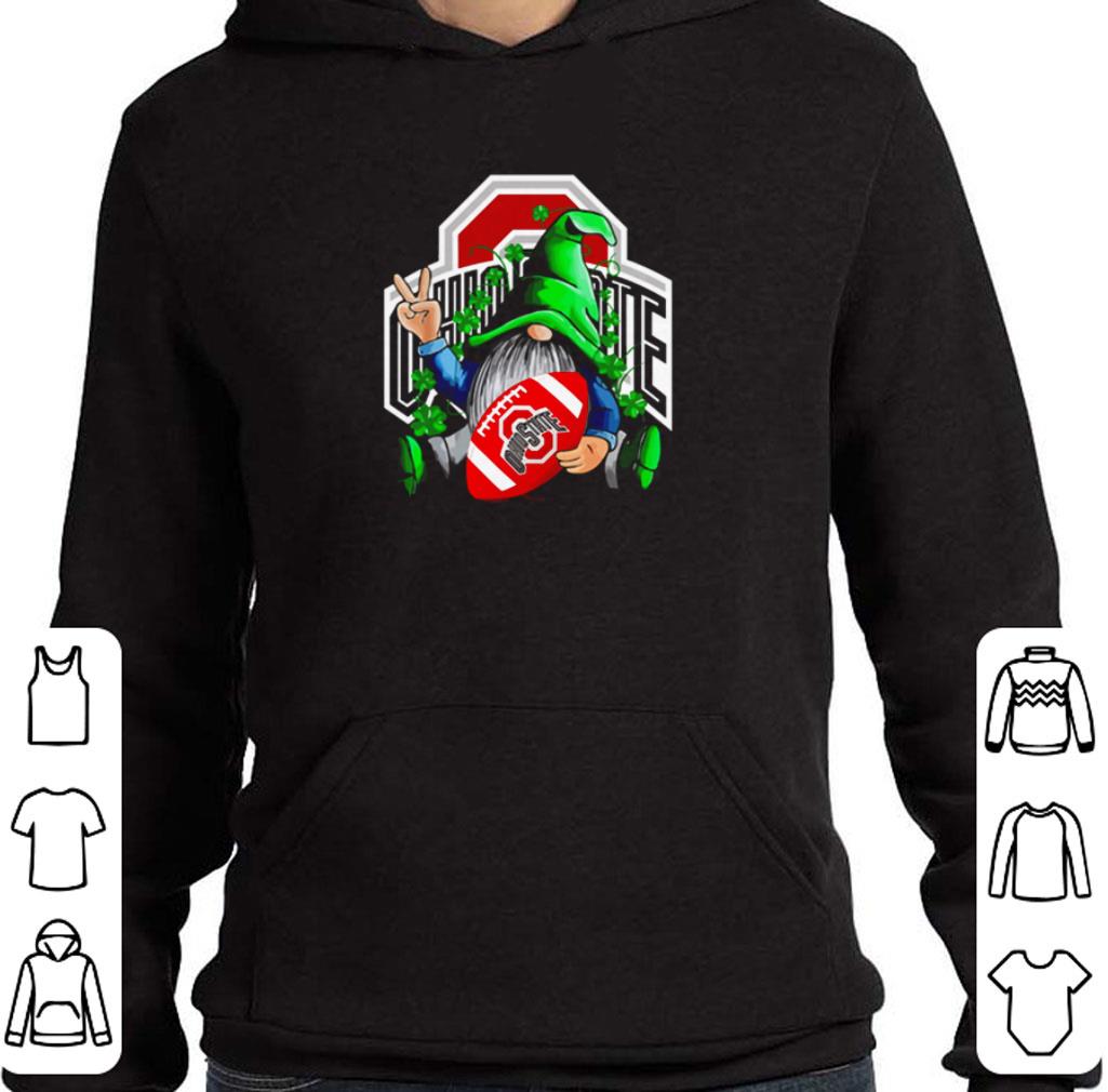 Awesome Gnomes hug Ohio State Buckeyes St. Patrick’s day shirt