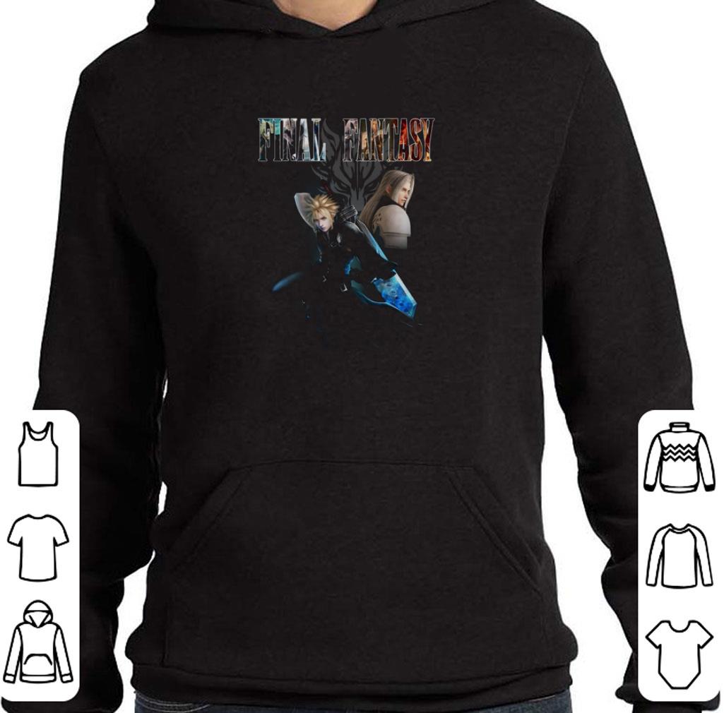 Nice Final Fantasy Cloud Strife and Sephiroth shirt
